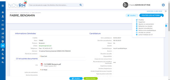 logiciel de recrutement par NOVRH